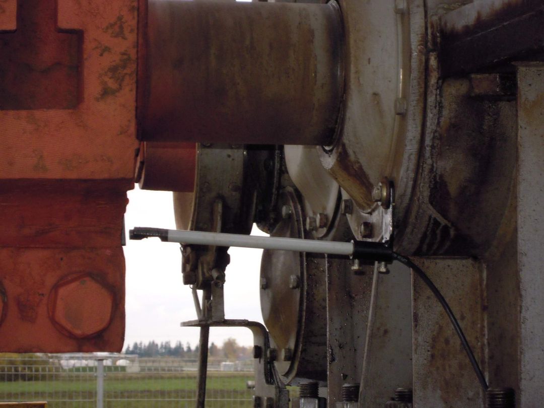 Electric motor rotation sensor